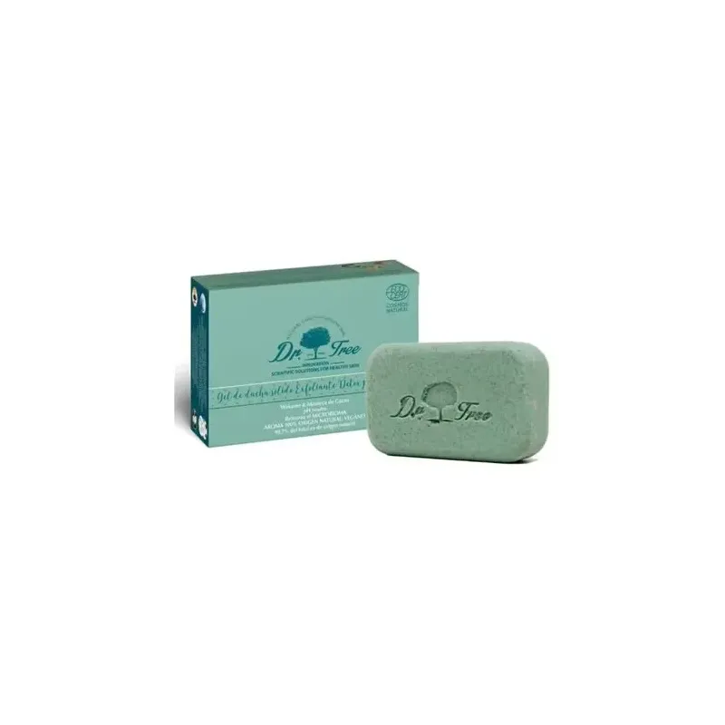 Dr. tree gel de ducha sólido exfoliante detox piel sensible 120g | Farmacia Barata Dr. tree gel de ducha sólido exfoliante detox piel sensible 120g | Farmacia Barata