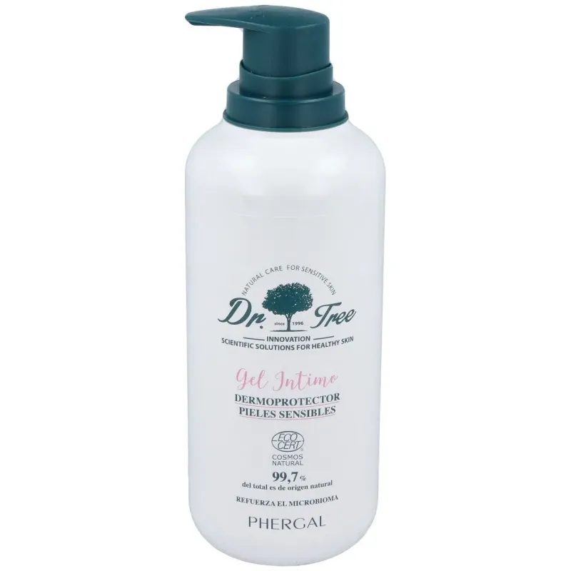 Dr tree gel íntimo dermoprotector hipoalergénico sensible 400ml | Farmacia Barata