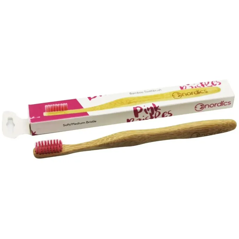 Nordics cepillo de dientes de bambú 100% biodegradable | Farmacia Barata