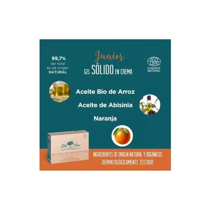 Dr. tree gel de ducha sólido junior 75g | Farmacia Barata Dr. tree gel de ducha sólido junior 75g | Farmacia Barata