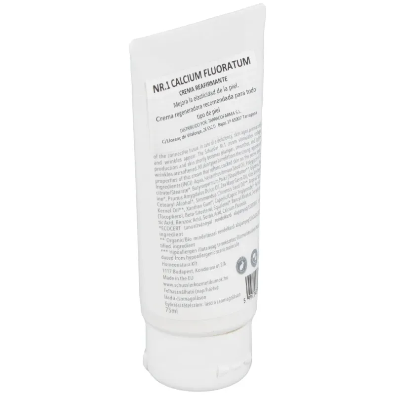 Schussler natur nº1 calcium fluoratum crema 75ml. | Farmacia Barata