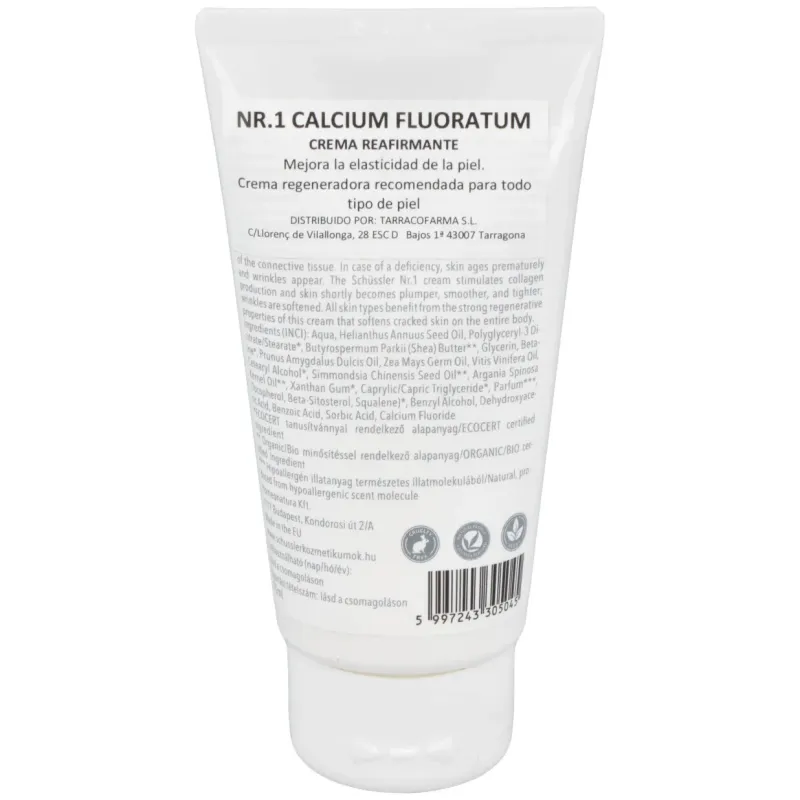 Schussler natur nº1 calcium fluoratum crema 75ml. | Farmacia Barata