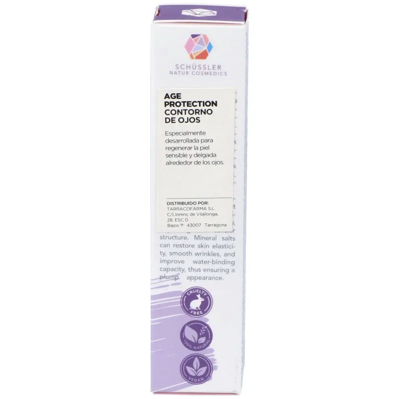 Schussler age protection crema contorno ojos 15ml. | Farmacia Barata