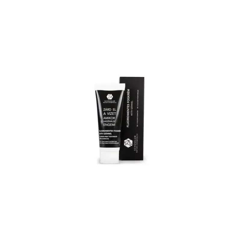 Schüssler natur dentífrico con carbón activo y sin flúor 75ml | Farmacia Barata