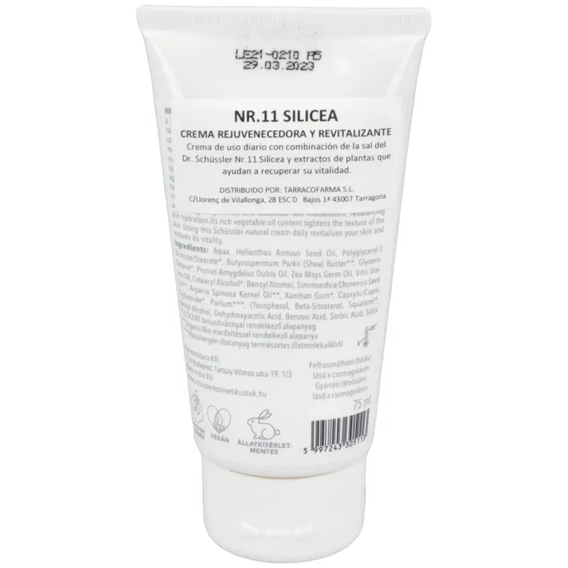 Schüssler natur selection nr.11 silicea crema 75ml | Farmacia Barata Schüssler natur selection nr.11 silicea crema 75ml | Farmacia Barata