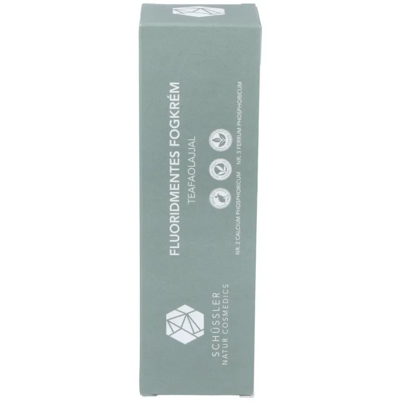 Schüssler natur dentífrico con aceite de árbol de té y aloe sin flúor 75ml | Farmacia Barata