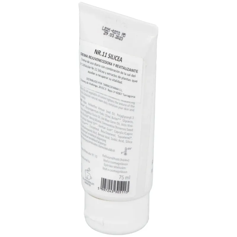 Schüssler natur selection nr.11 silicea crema 75ml | Farmacia Barata Schüssler natur selection nr.11 silicea crema 75ml | Farmacia Barata