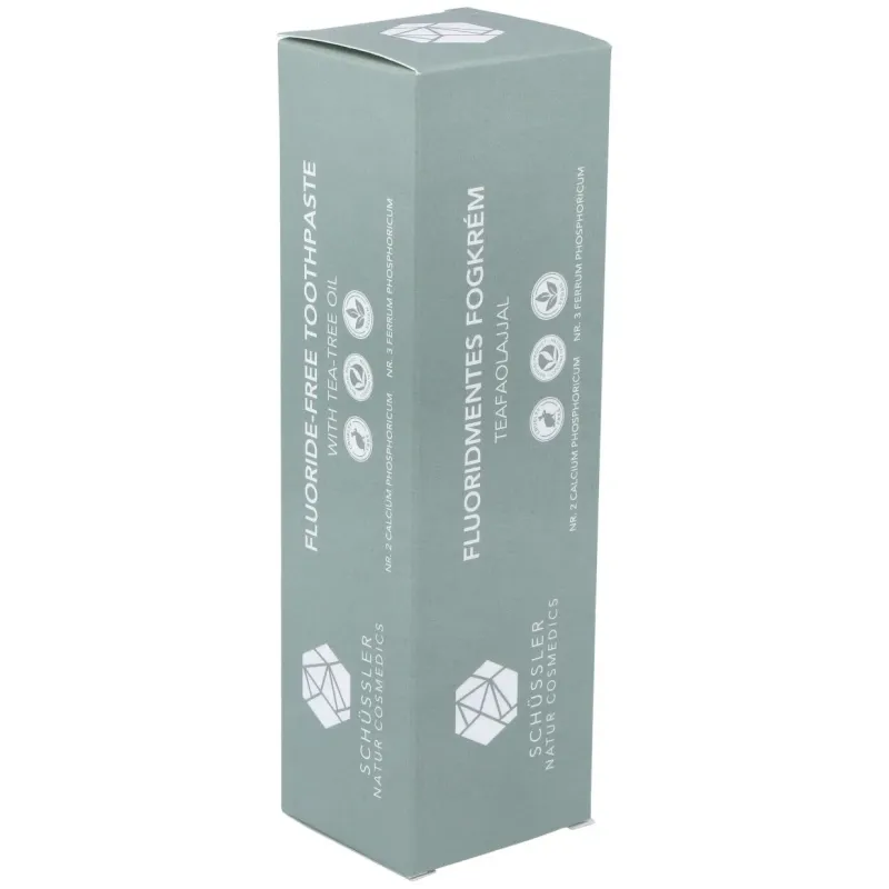 Schüssler natur dentífrico con aceite de árbol de té y aloe sin flúor 75ml | Farmacia Barata