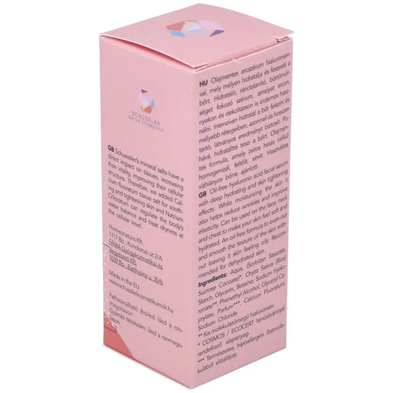 Schüssler natur serum facial acido hialuronico 30ml | Farmacia Barata