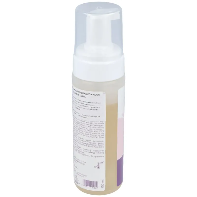Schussler espuma limpiadora agua hamamelis 150ml. | Farmacia Barata