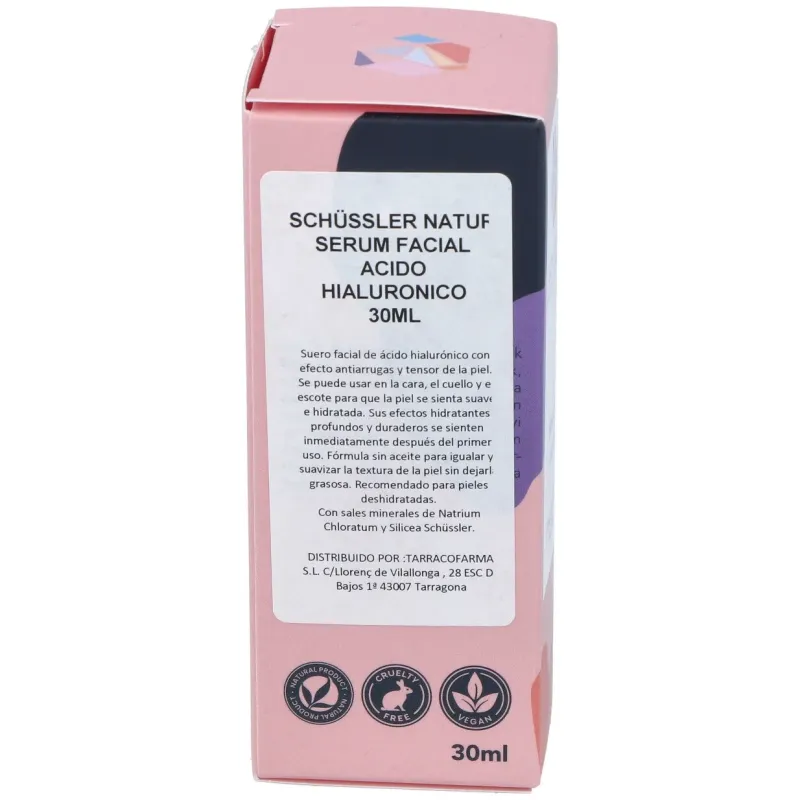 Schüssler natur serum facial acido hialuronico 30ml | Farmacia Barata