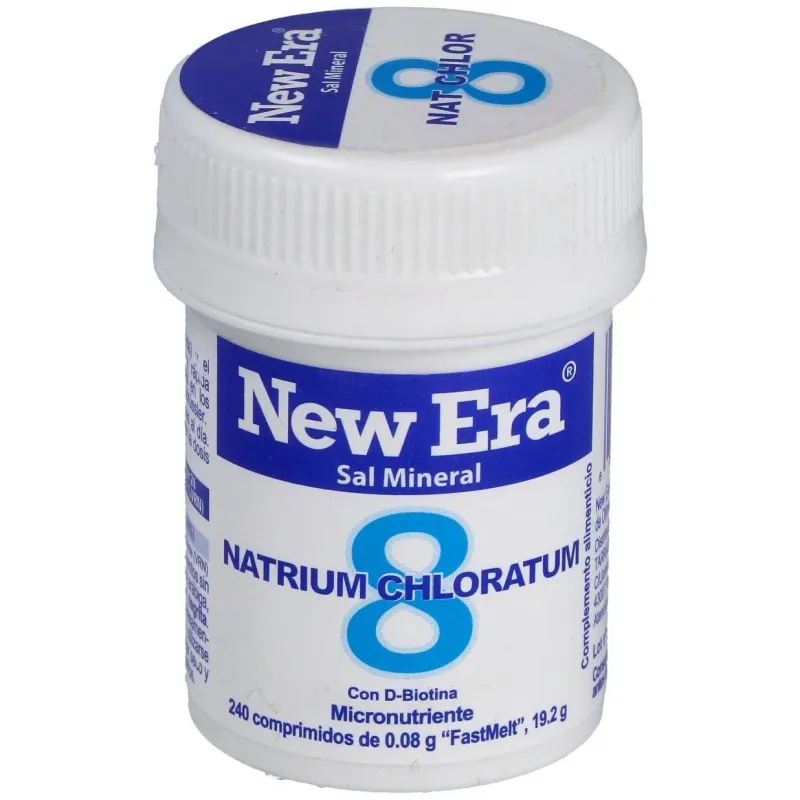 New era schüssler nr.8 natrium chloratum 240comp | Farmacia Barata