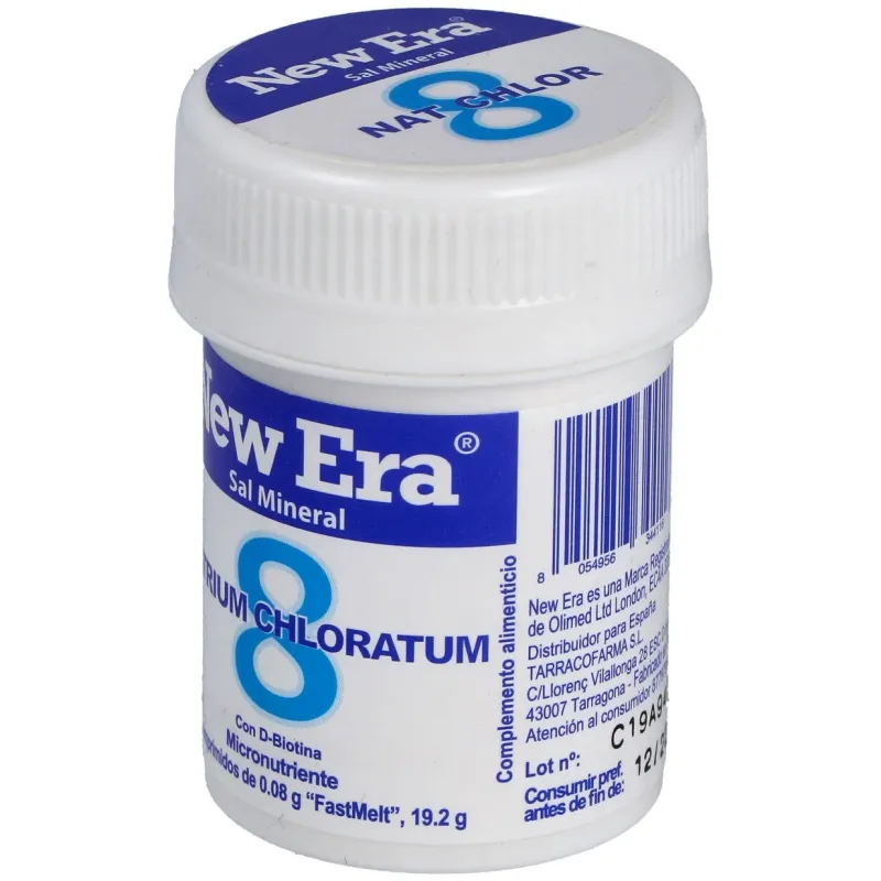 New era schüssler nr.8 natrium chloratum 240comp | Farmacia Barata