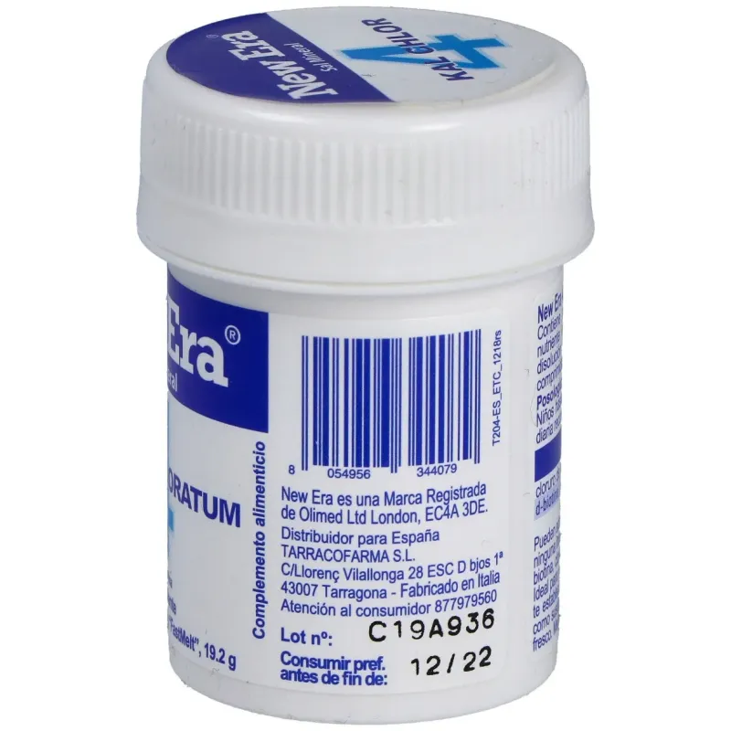 New era schüssler nr.4 kalium chloratum 240comp | Farmacia Barata