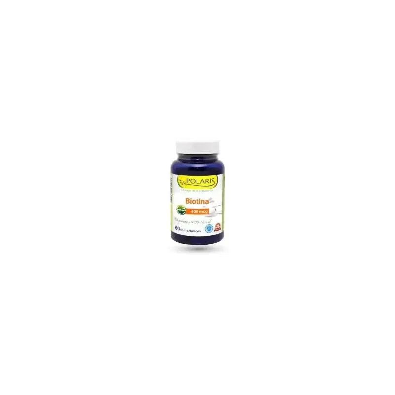 Polaris biotina 400mg 60comp | Farmacia Barata