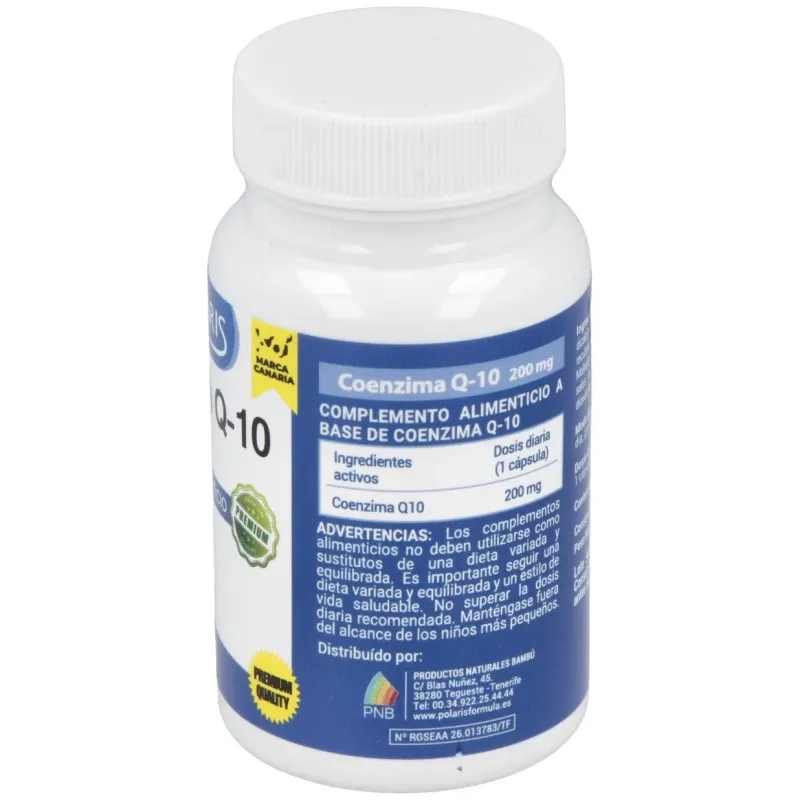 Polaris coenzima q10 200mg 30caps | Farmacia Barata Polaris coenzima q10 200mg 30caps | Farmacia Barata
