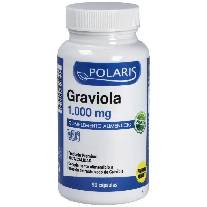 Polaris graviola 1000mg 90caps | Farmacia Barata