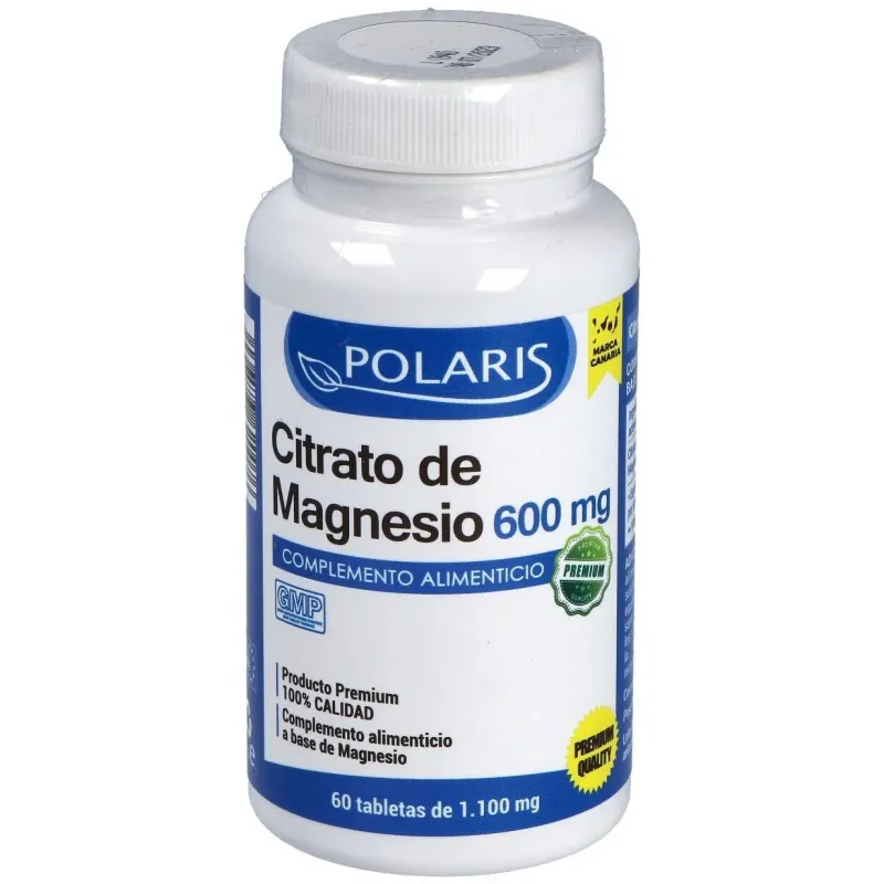 Polaris citrato magnesio 600mg 60tabs | Farmacia Barata Polaris citrato magnesio 600mg 60tabs | Farmacia Barata