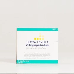 Ultra Levura 250 mg 20 cápsulas duras