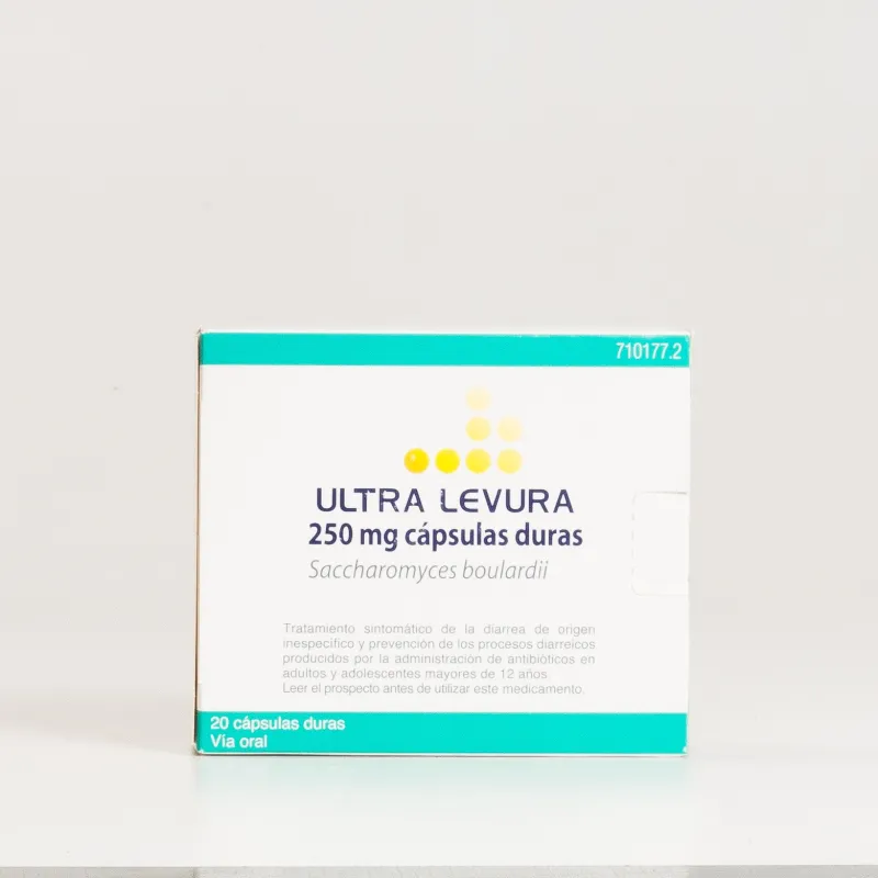 Ultra Levura 250 mg 20 cápsulas duras