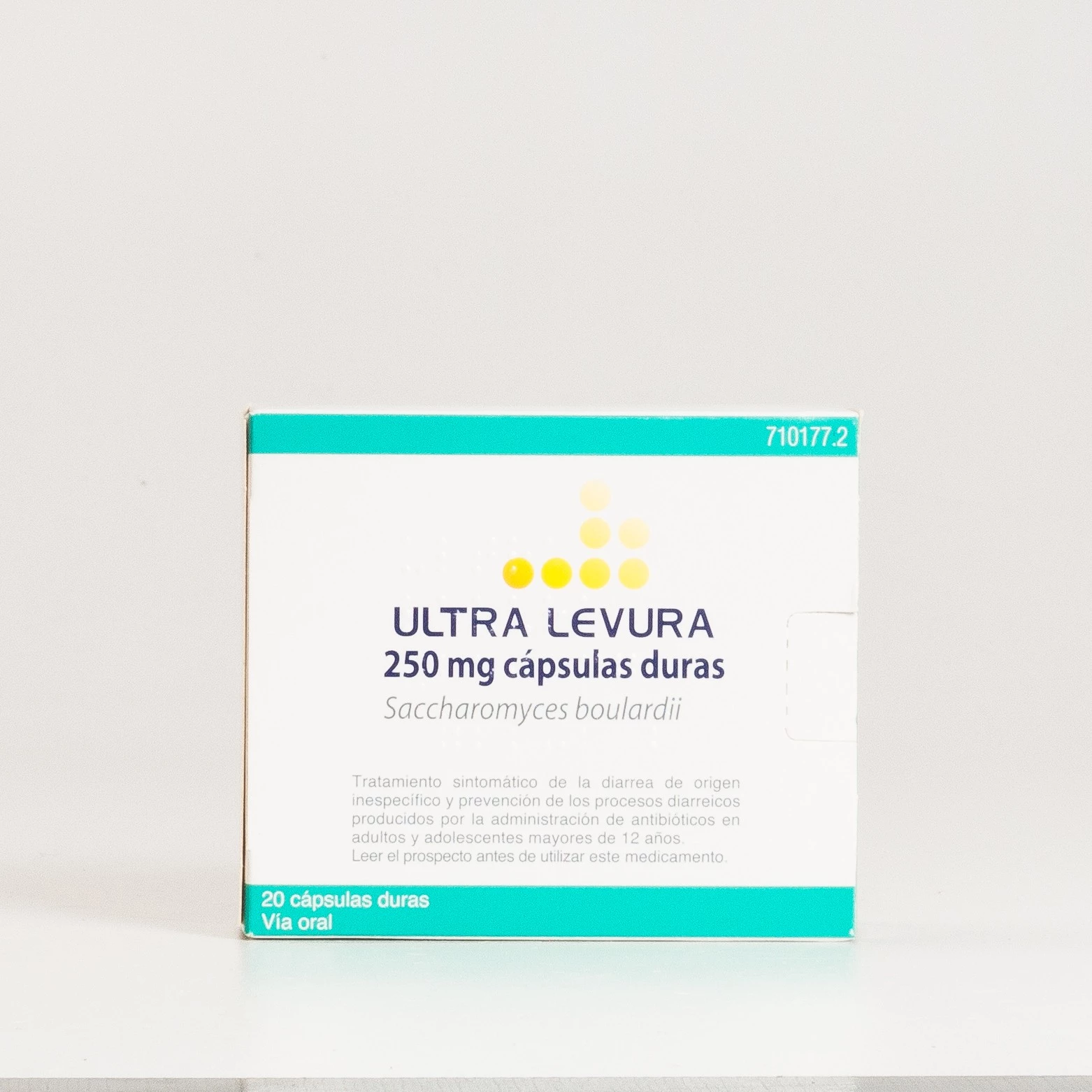 Ultra Levura 250 mg 20 cápsulas duras