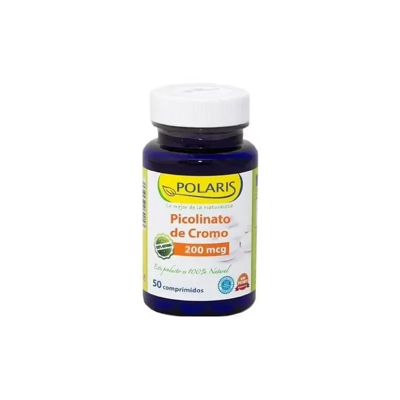 Polaris picolinato cromo 200mg 50comp | Farmacia Barata Polaris picolinato cromo 200mg 50comp | Farmacia Barata