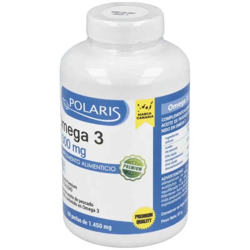 Polaris omega 3 1000mg 150 perlas | Farmacia Barata