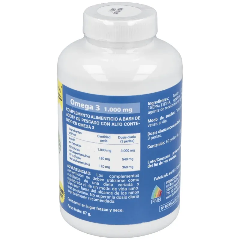 Polaris omega 3 1000mg 150 perlas | Farmacia Barata