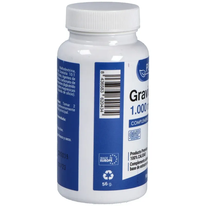 Polaris graviola 1000mg 90caps | Farmacia Barata