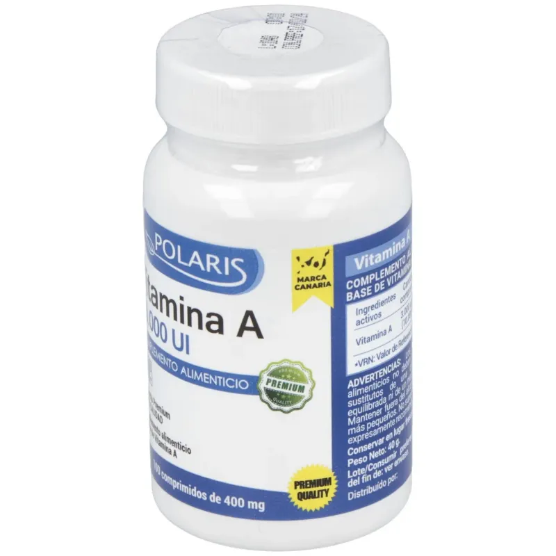 Polaris vitamina a 10000ui 100comp | Farmacia Barata Polaris vitamina a 10000ui 100comp | Farmacia Barata