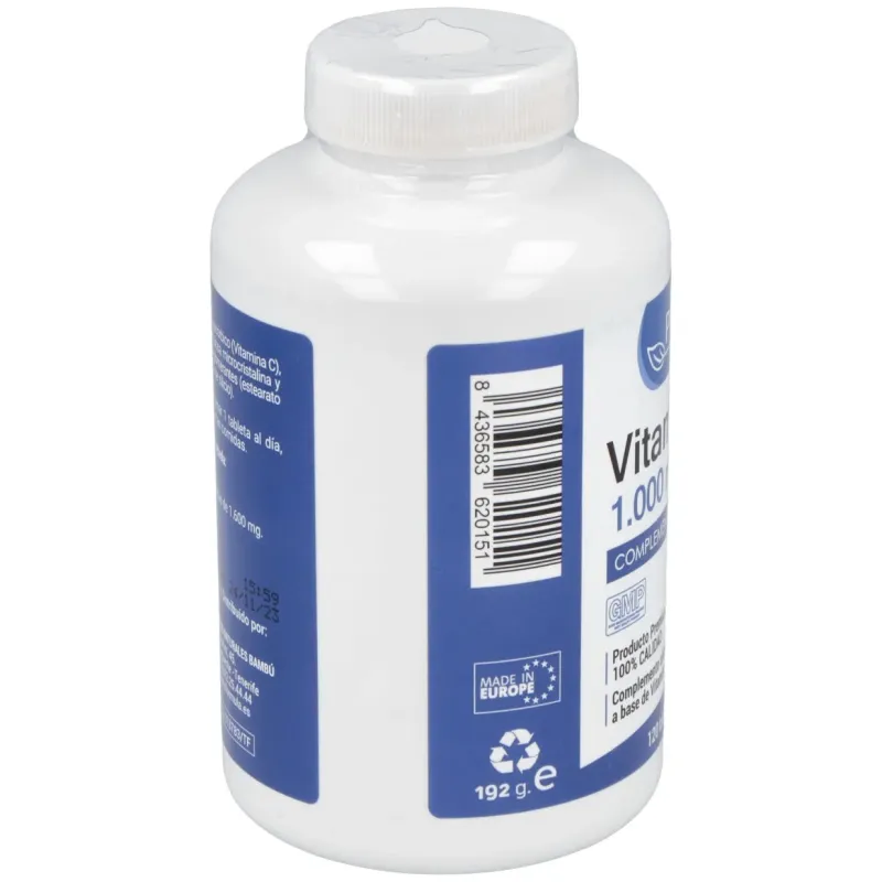 Polaris vitamina c 1000mg 120comp | Farmacia Barata Polaris vitamina c 1000mg 120comp | Farmacia Barata