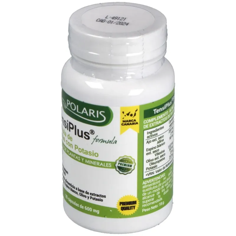 Tensiplus (ajo+espino blanco) 500mg. 30cap | Farmacia Barata Tensiplus (ajo+espino blanco) 500mg. 30cap | Farmacia Barata