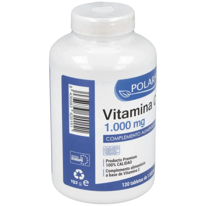 Polaris vitamina c 1000mg 120comp | Farmacia Barata Polaris vitamina c 1000mg 120comp | Farmacia Barata