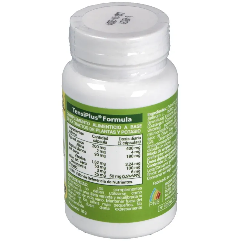 Tensiplus (ajo+espino blanco) 500mg. 30cap | Farmacia Barata Tensiplus (ajo+espino blanco) 500mg. 30cap | Farmacia Barata