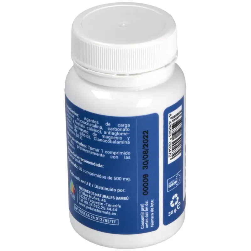 Polaris vitamina b 12 1000mg 60comp | Farmacia Barata Polaris vitamina b 12 1000mg 60comp | Farmacia Barata