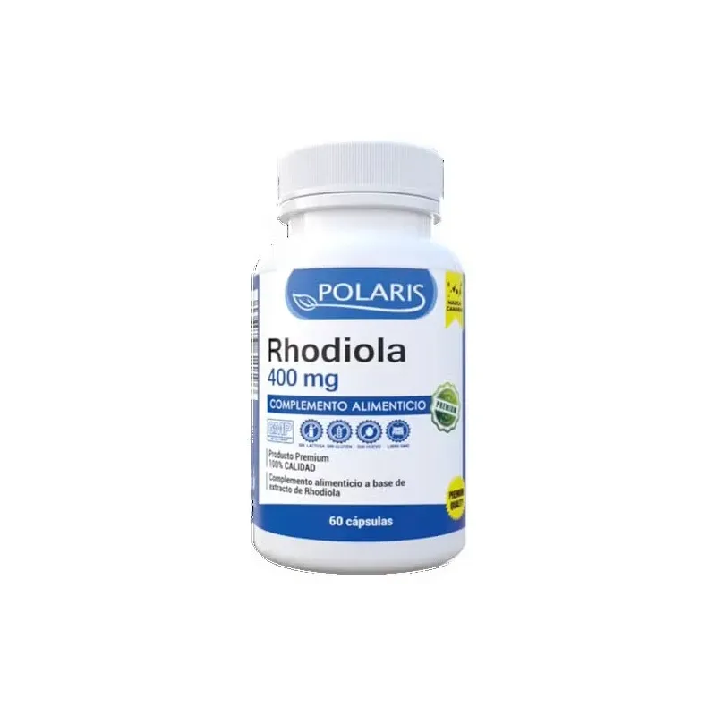 Polaris rhodiola 400mg 60caps | Farmacia Barata