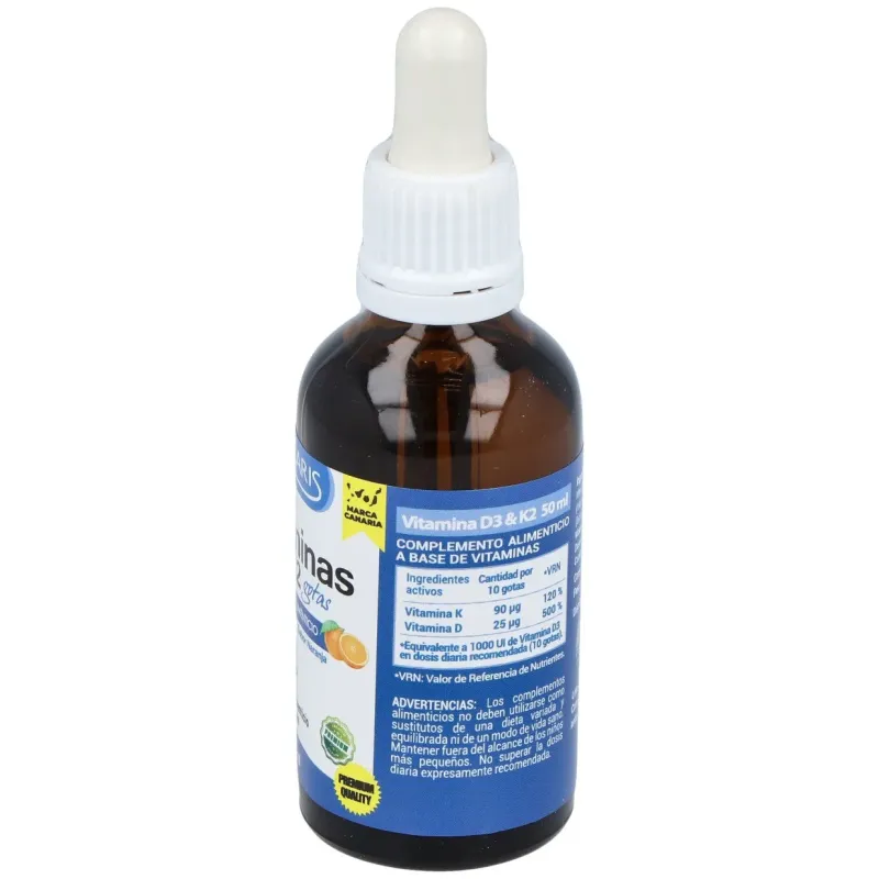 Polaris vitamina d3-k2 gotas 50ml | Farmacia Barata Polaris vitamina d3-k2 gotas 50ml | Farmacia Barata