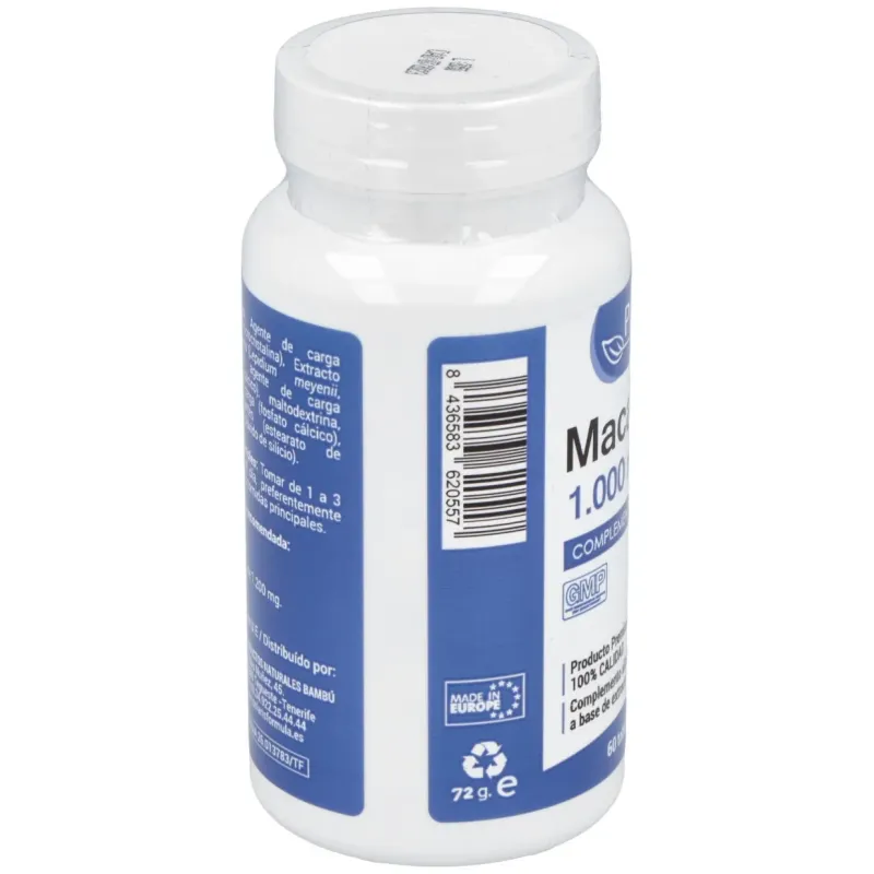 Polaris maca 1000mg 60 tabletas | Farmacia Barata Polaris maca 1000mg 60 tabletas | Farmacia Barata