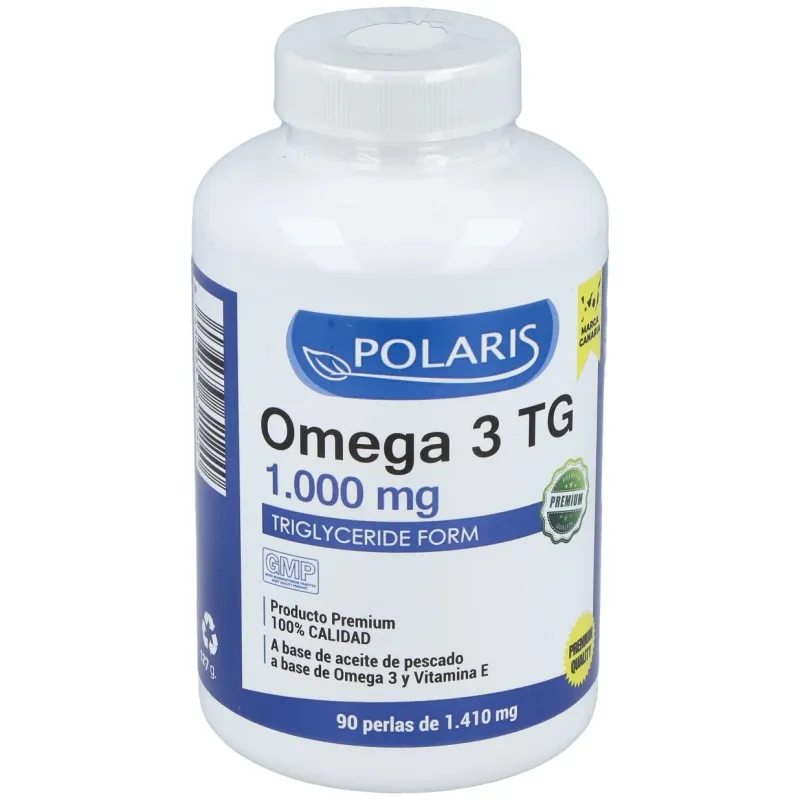 Polaris omega 3 tg 1000mg 90 perlas | Farmacia Barata