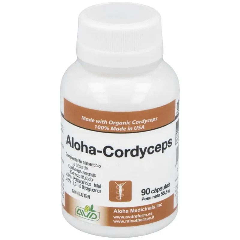 Avd aloha-cordyceps 90caps | Farmacia Barata