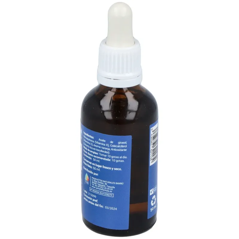 Polaris vitamina d3-k2 gotas 50ml | Farmacia Barata Polaris vitamina d3-k2 gotas 50ml | Farmacia Barata