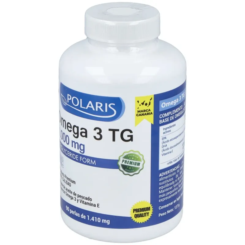 Polaris omega 3 tg 1000mg 90 perlas | Farmacia Barata
