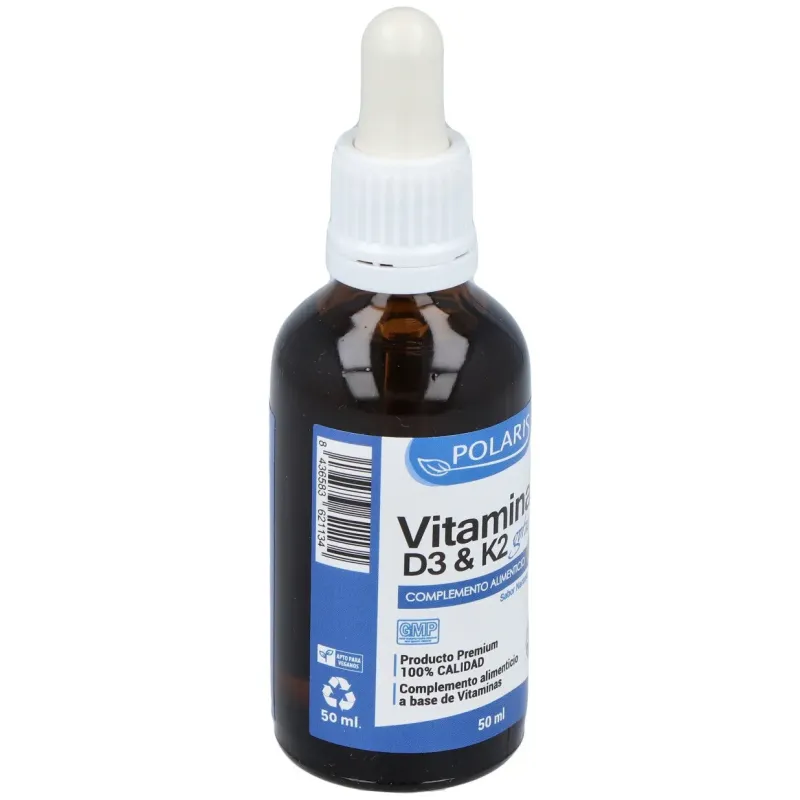 Polaris vitamina d3-k2 gotas 50ml | Farmacia Barata Polaris vitamina d3-k2 gotas 50ml | Farmacia Barata