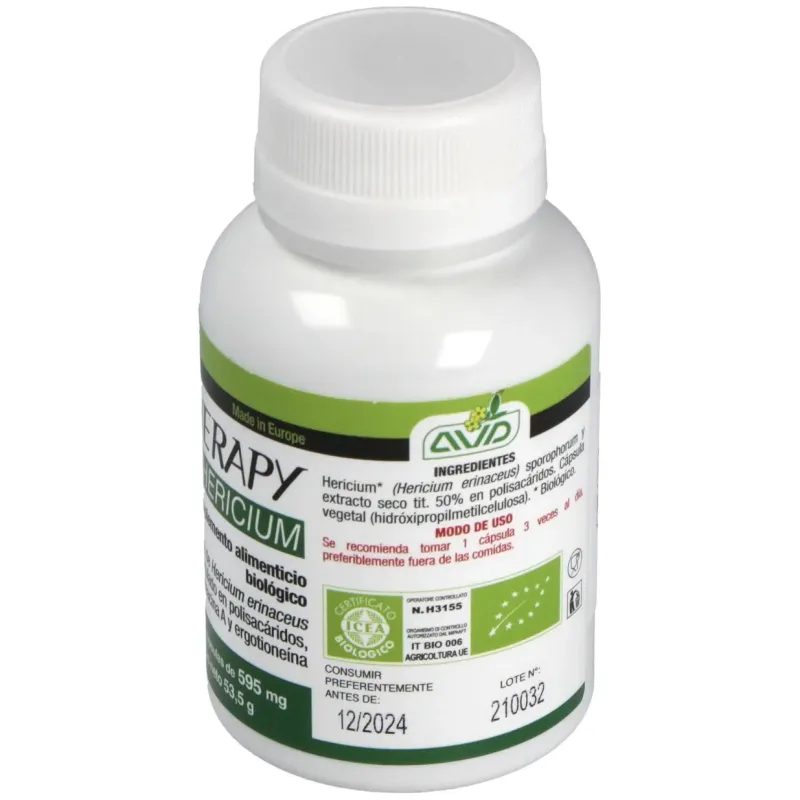 Avd reform micotherapy hericium 90 caps | Farmacia Barata
