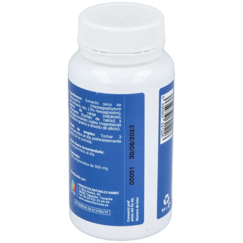 Polaris harpagofito 1500mg 100comp | Farmacia Barata
