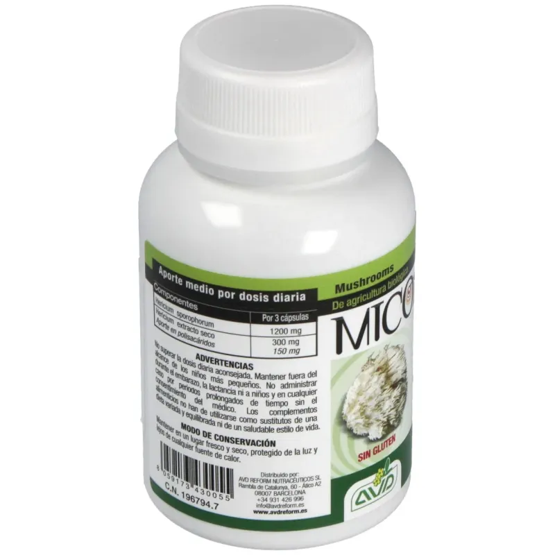 Avd reform micotherapy hericium 90 caps | Farmacia Barata
