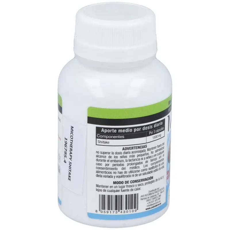 Micotherapy shiitake 90cap. | Farmacia Barata