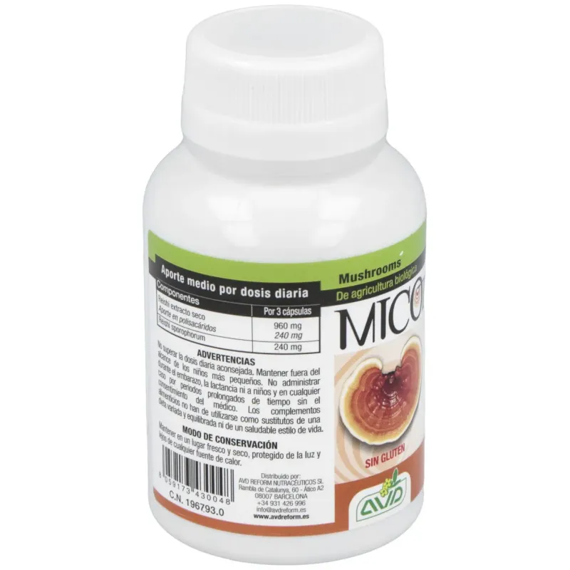 Avd micotherapy reishi 90caps | Farmacia Barata