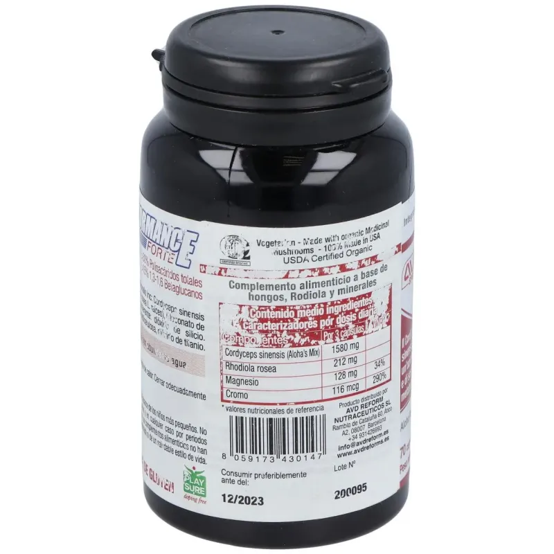Performance forte 70cap. | Farmacia Barata