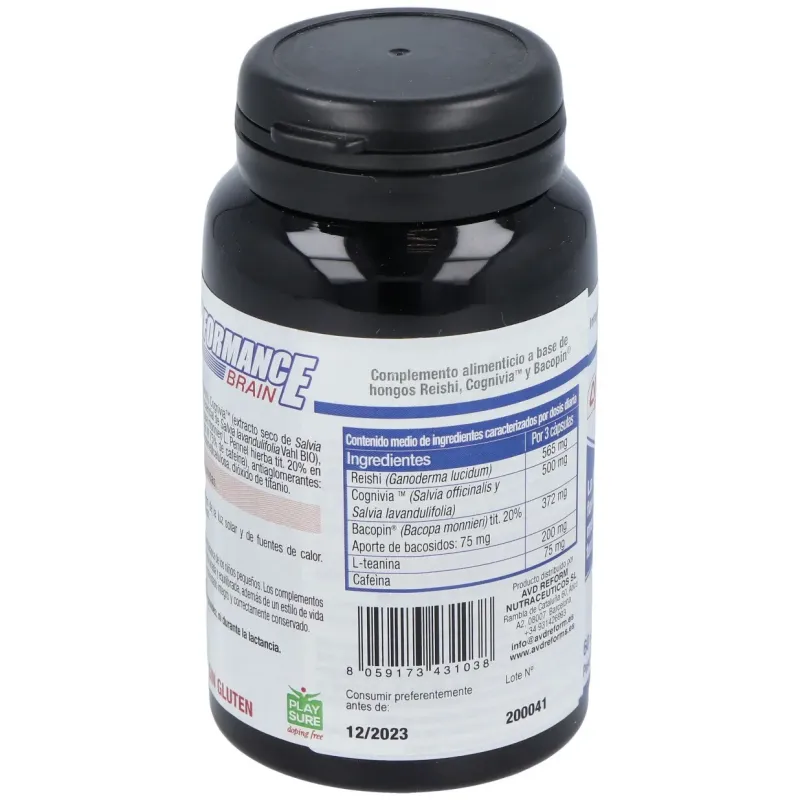 Performance brain 60cap. | Farmacia Barata